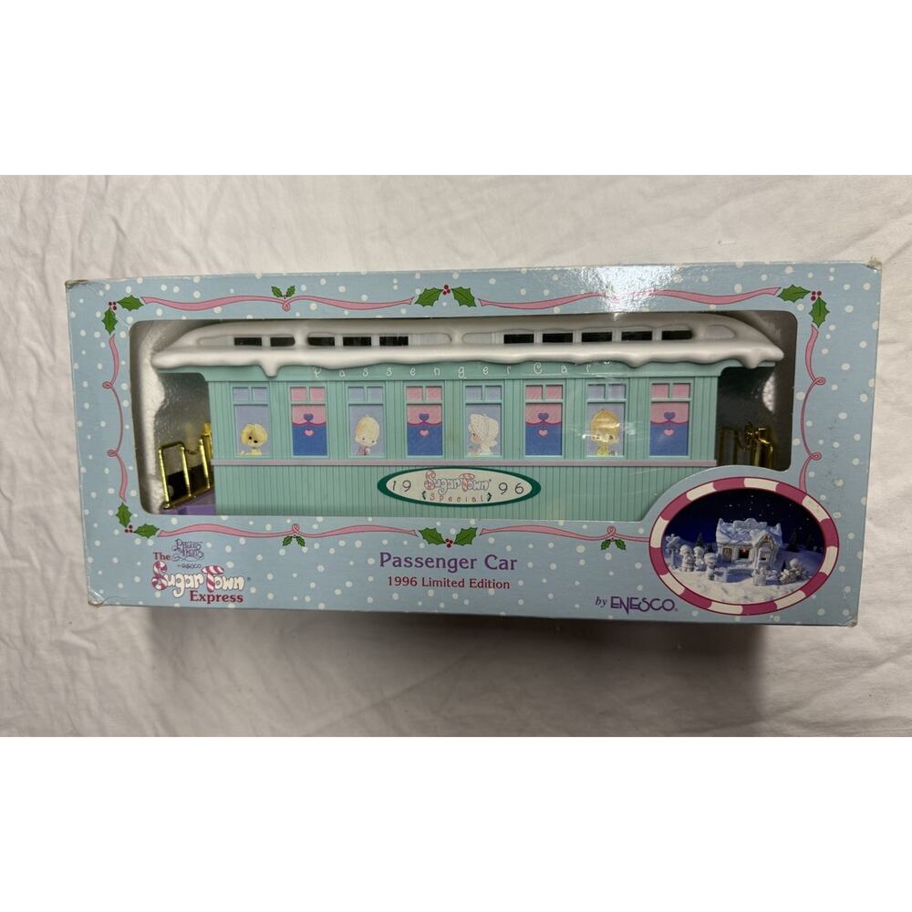 Vintage Precious Moments Sugar Town Express Passenger Car Limited Edition 1996
